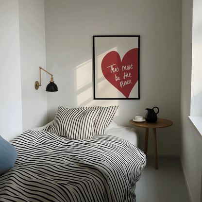 This Must Be The Place Print - Refined Spaces 