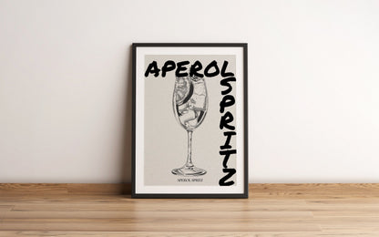 Aperol Spritz Print - Marker Collection - Refined Spaces