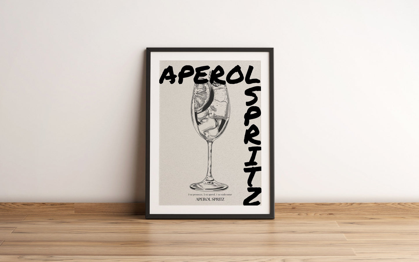 Aperol Spritz Print - Marker Collection - Refined Spaces 