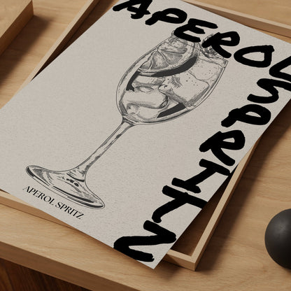 Aperol Spritz Print - Marker Collection - Refined Spaces