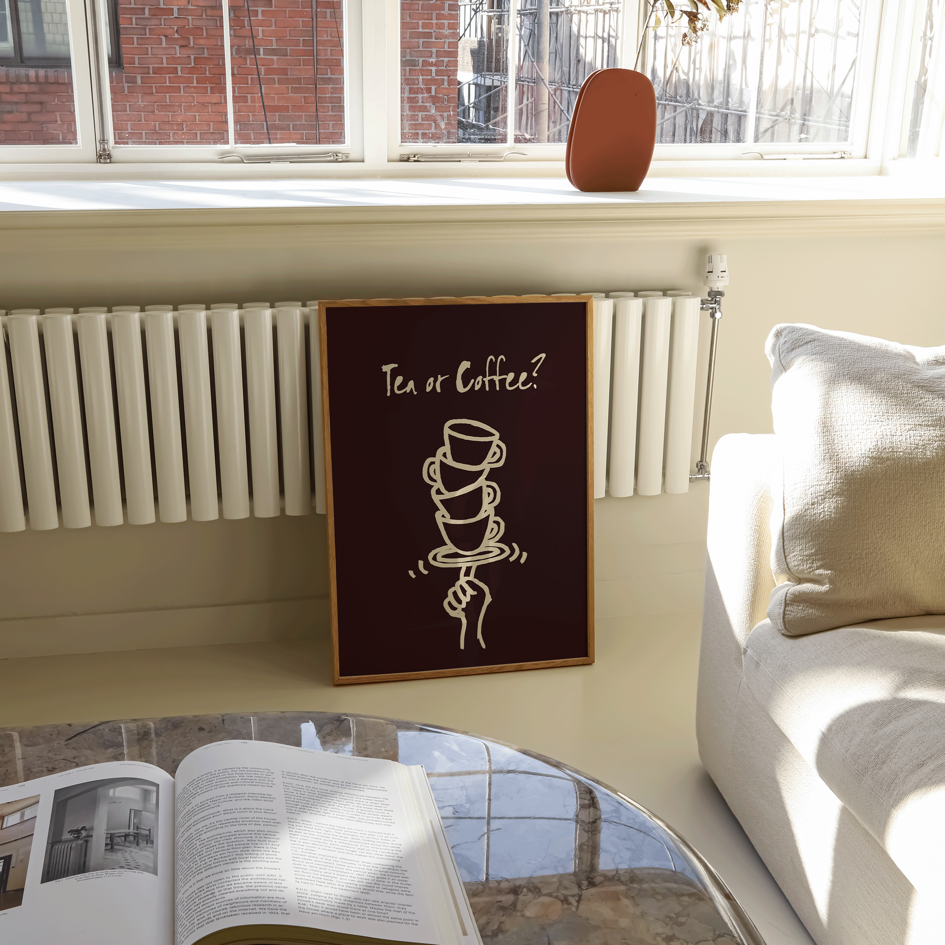 Tea or Coffee Print - Refined Spaces 