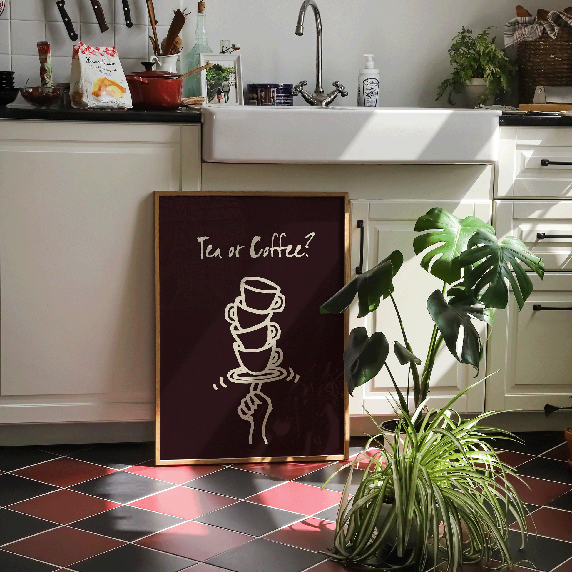 Tea or Coffee Print - Refined Spaces 