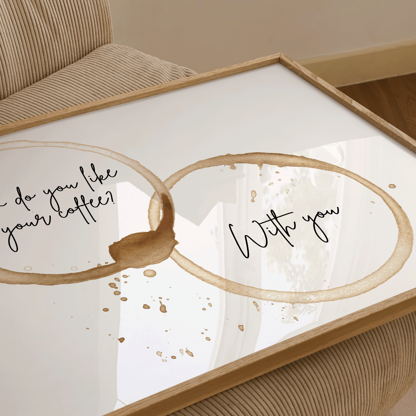 Coffee Wall Art - Landscape Print - Refined Spaces 