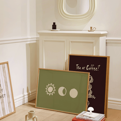 Sun and Moon Print - Refined Spaces