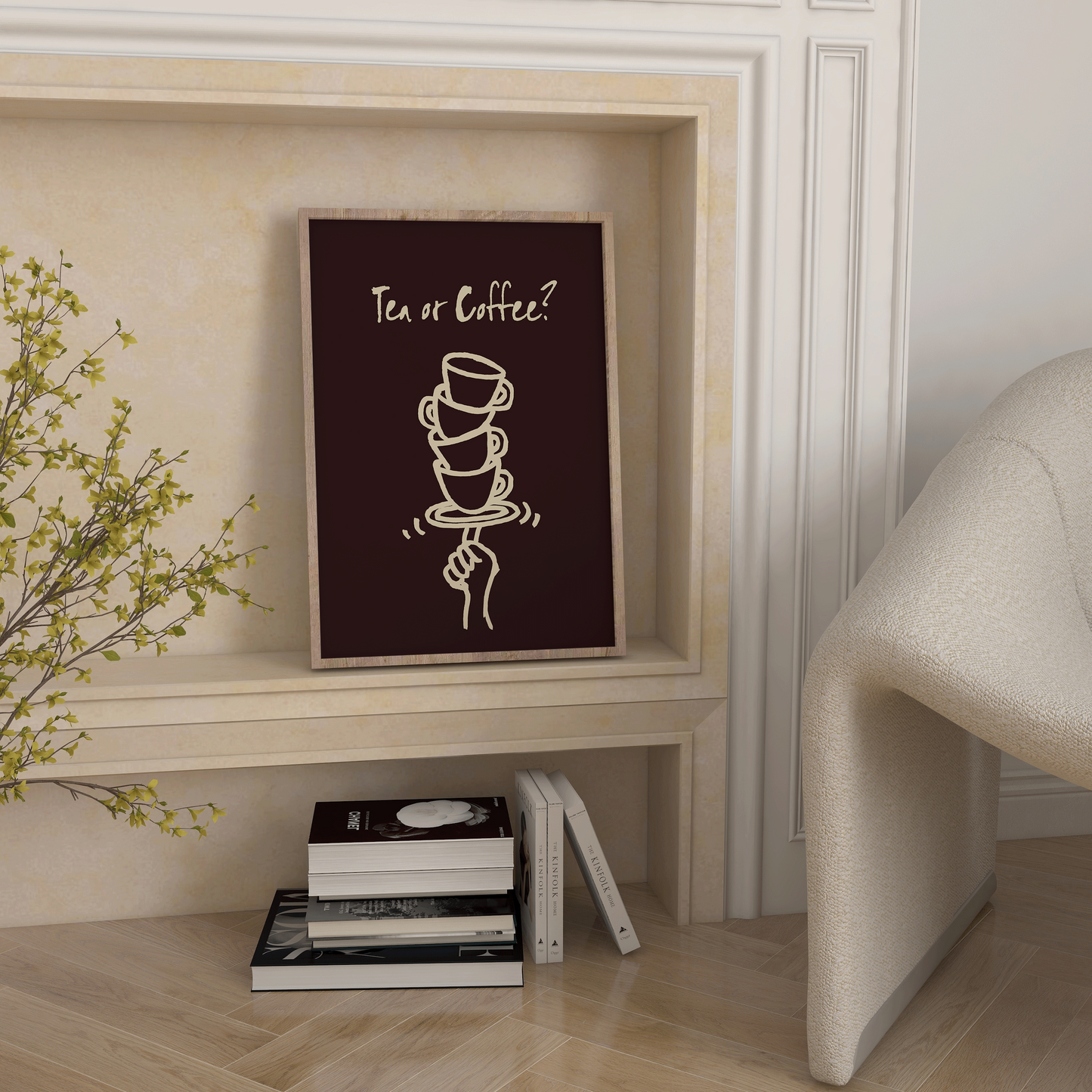 Tea or Coffee Print - Refined Spaces 