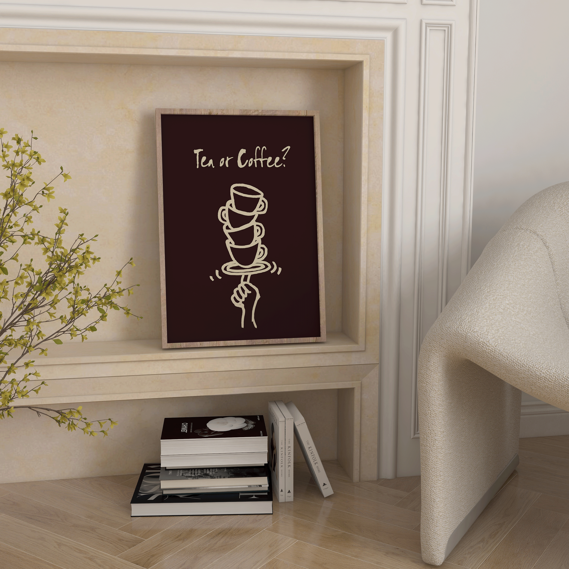 Tea or Coffee Print - Refined Spaces 