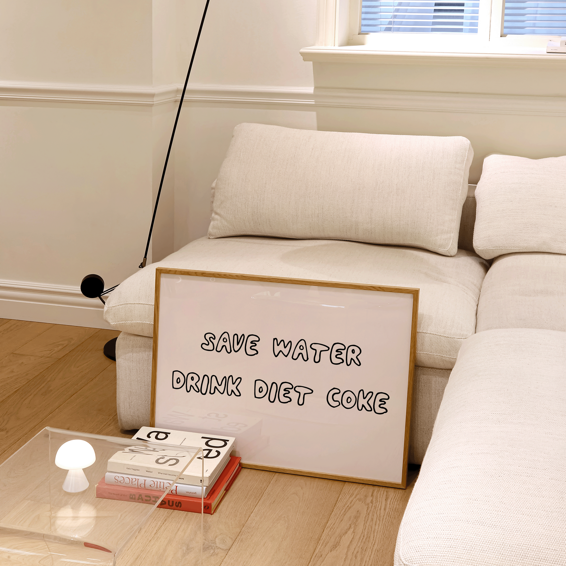 Save Water, Drink Diet Coke Print - Refined Spaces 