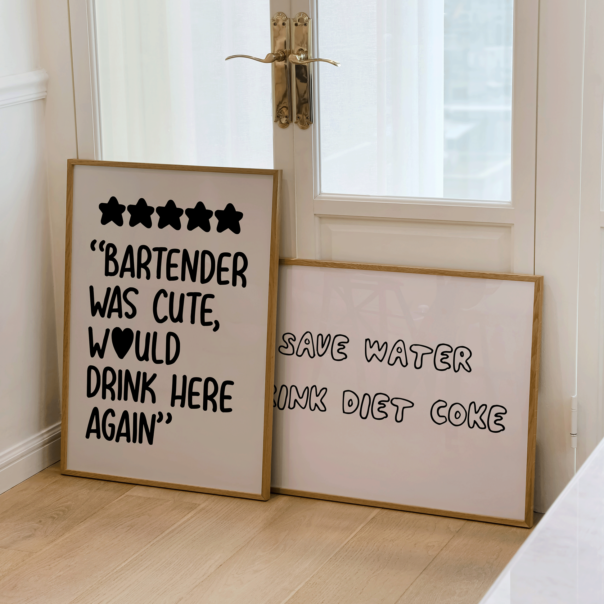 Save Water, Drink Diet Coke Print - Refined Spaces 