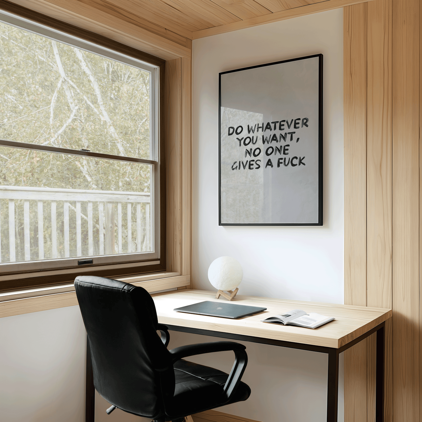 Do Whatever You Want Print - Refined Spaces