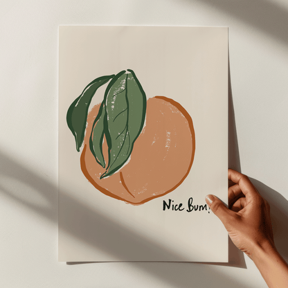 Nice Bum Print - Refined Spaces