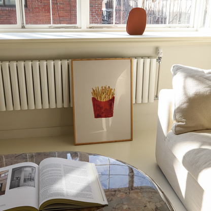 French Fries Print