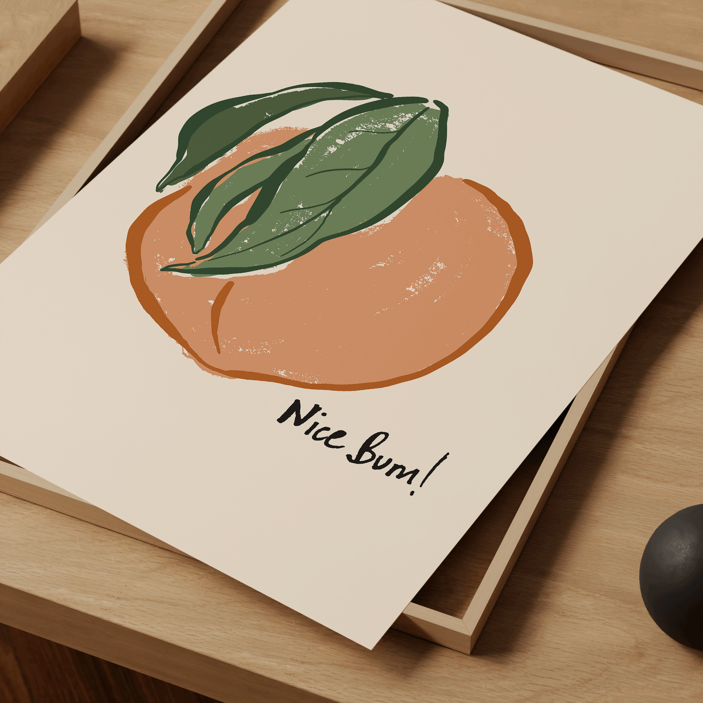 Nice Bum Print - Refined Spaces 