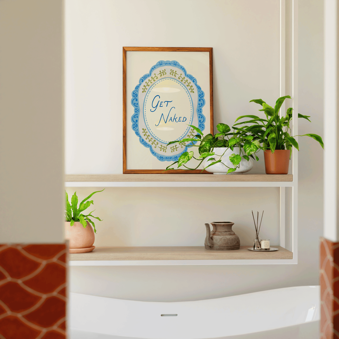 Get Naked Print - Refined Spaces