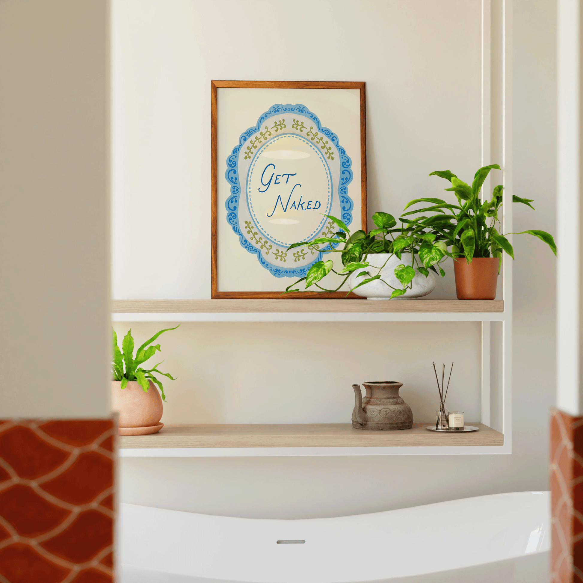 Get Naked Print - Refined Spaces