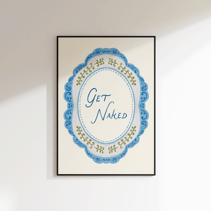 Get Naked Print - Refined Spaces