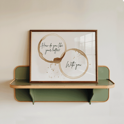 Coffee Wall Art - Landscape Print - Refined Spaces