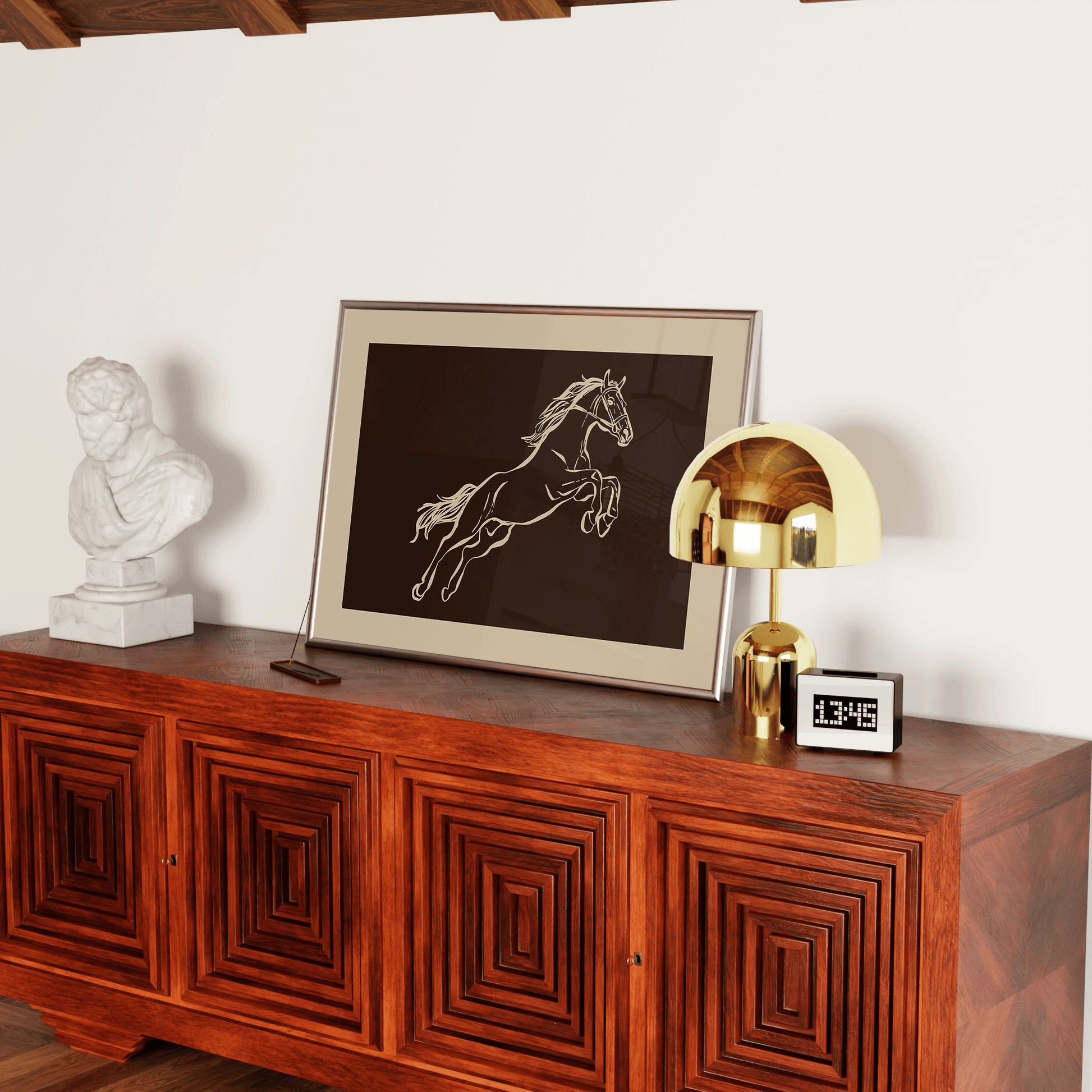 Western Horse Print - Refined Spaces