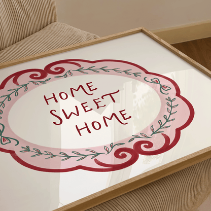 Home Sweet Home Print - Refined Spaces