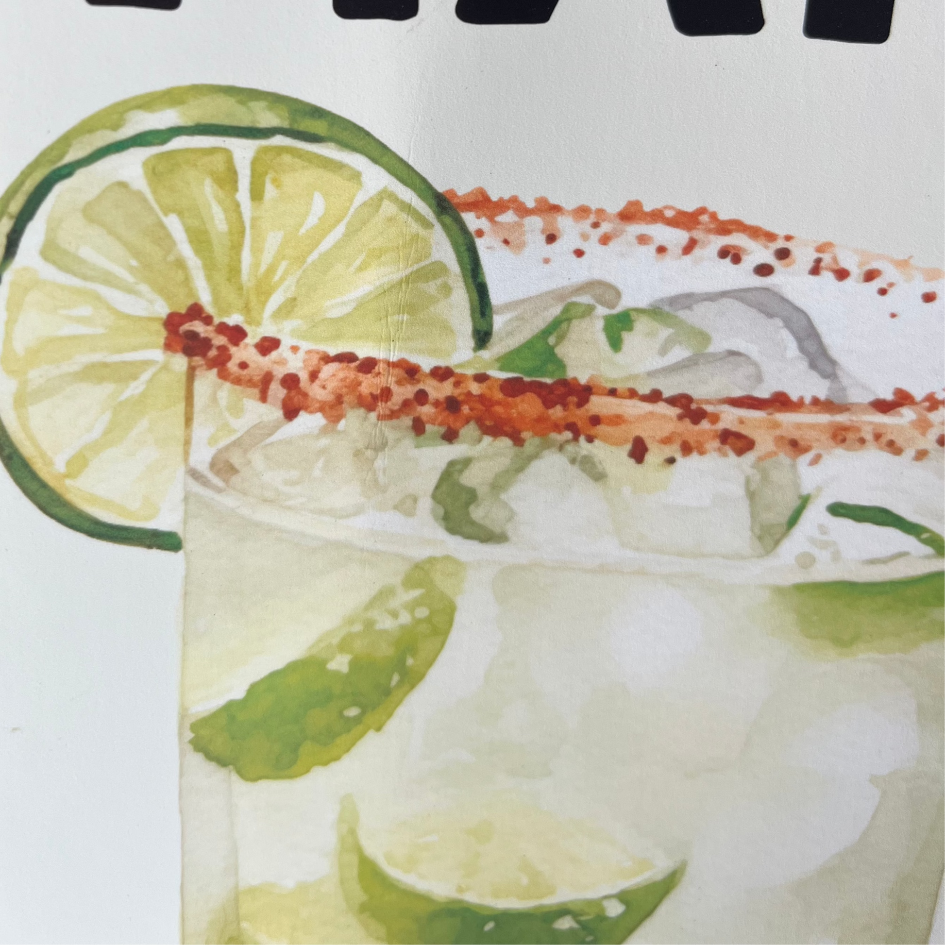 Blame It On The Margs Print - SECONDS - Refined Spaces 