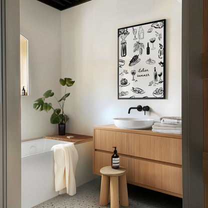 Italian Summer Print - Refined Spaces