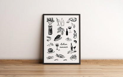 Italian Summer Print - Refined Spaces