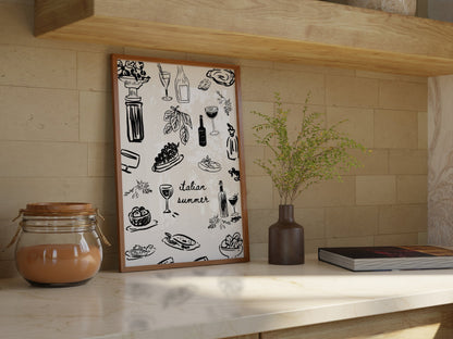 Italian Summer Print - Refined Spaces