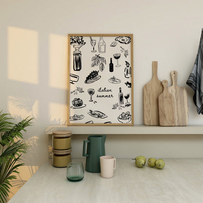 Italian Summer Print - Refined Spaces