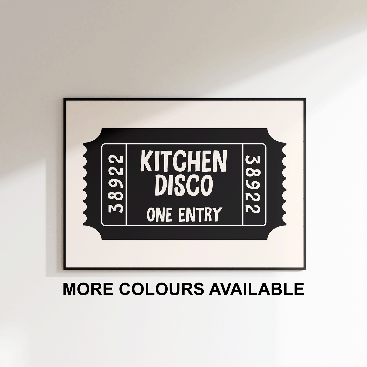 Kitchen Disco Ticket Print - Refined Spaces 