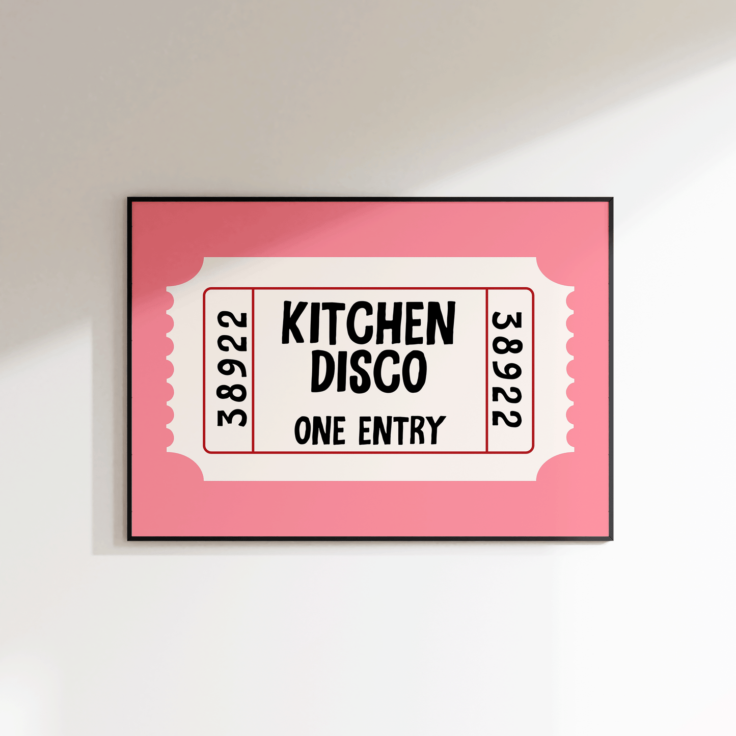 Kitchen Disco Ticket Print - Refined Spaces 