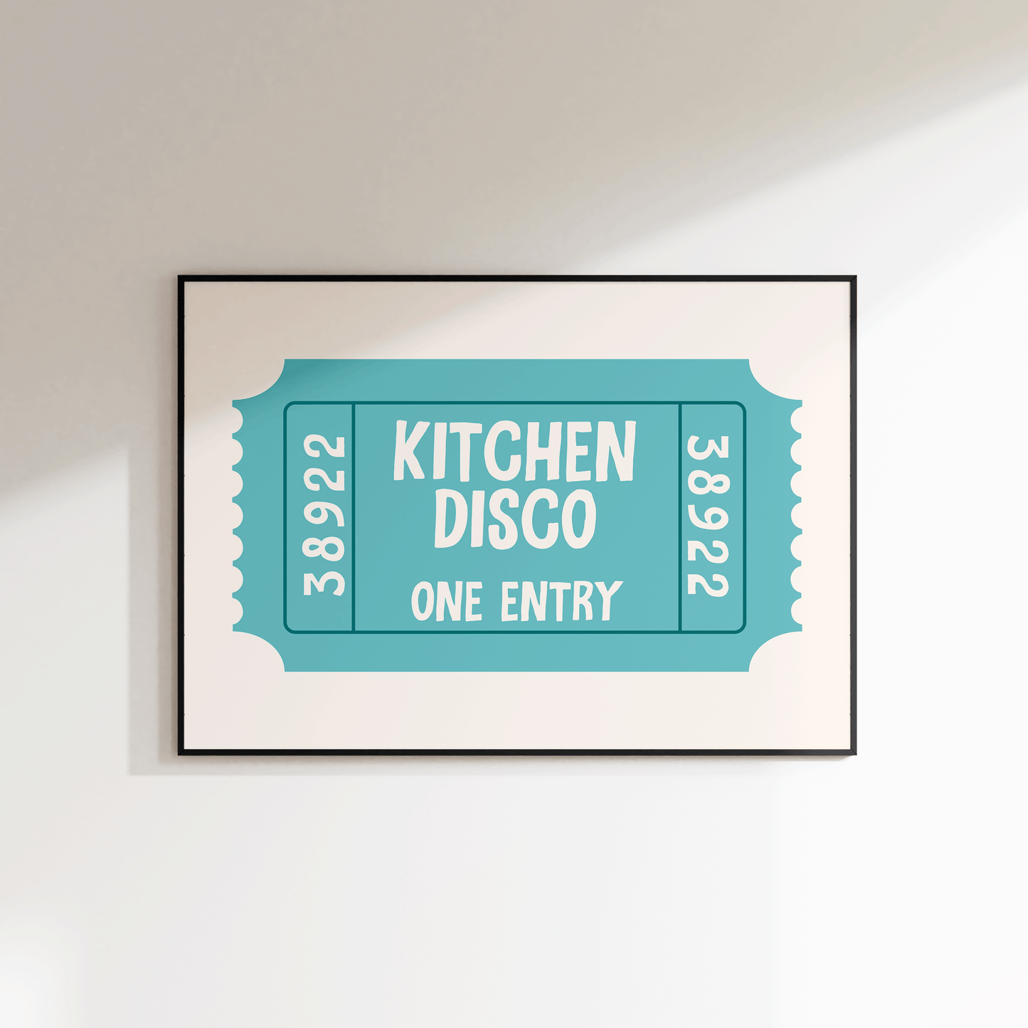 Kitchen Disco Ticket Print - Refined Spaces 