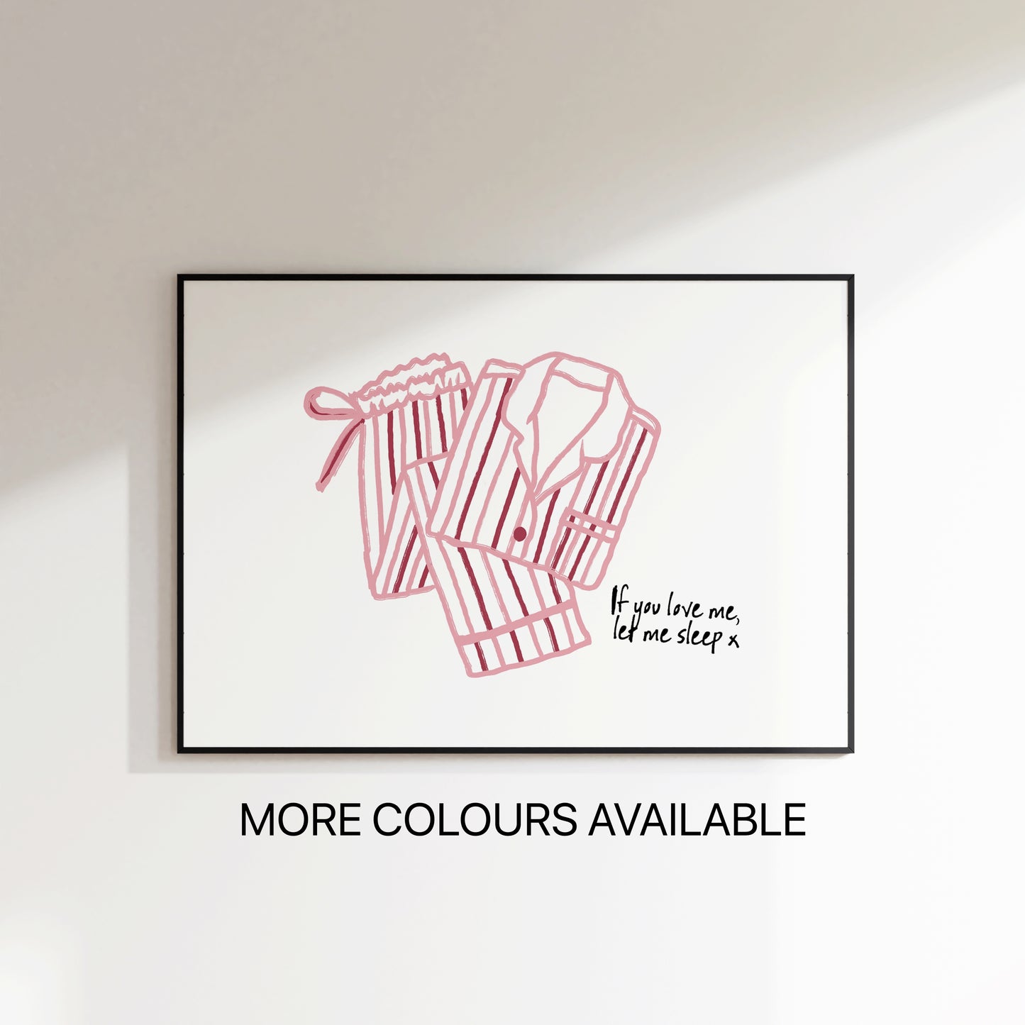 Let Me Sleep Print - Refined Spaces 