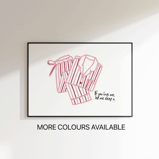 Let Me Sleep Print - Refined Spaces 