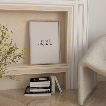 M&S Picky Bits Print - Refined Spaces 