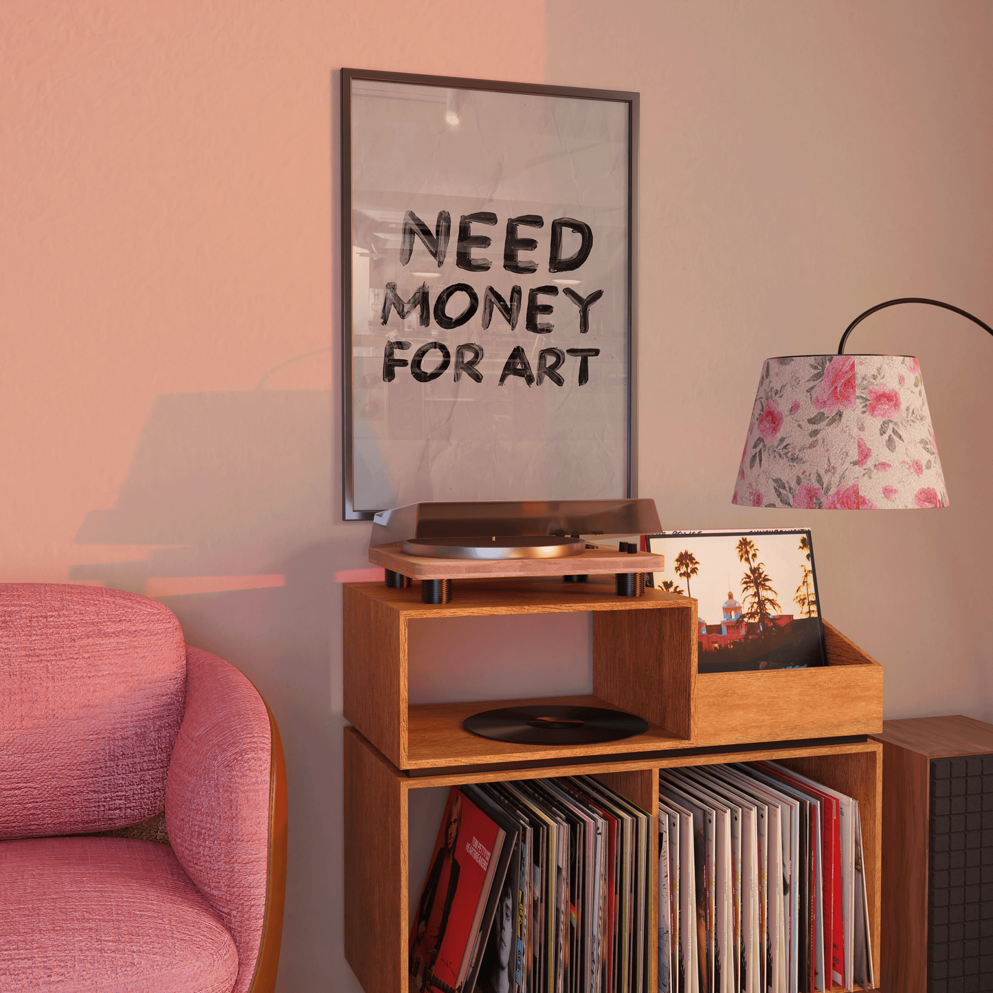 Need Money For Art Print - Refined Spaces 