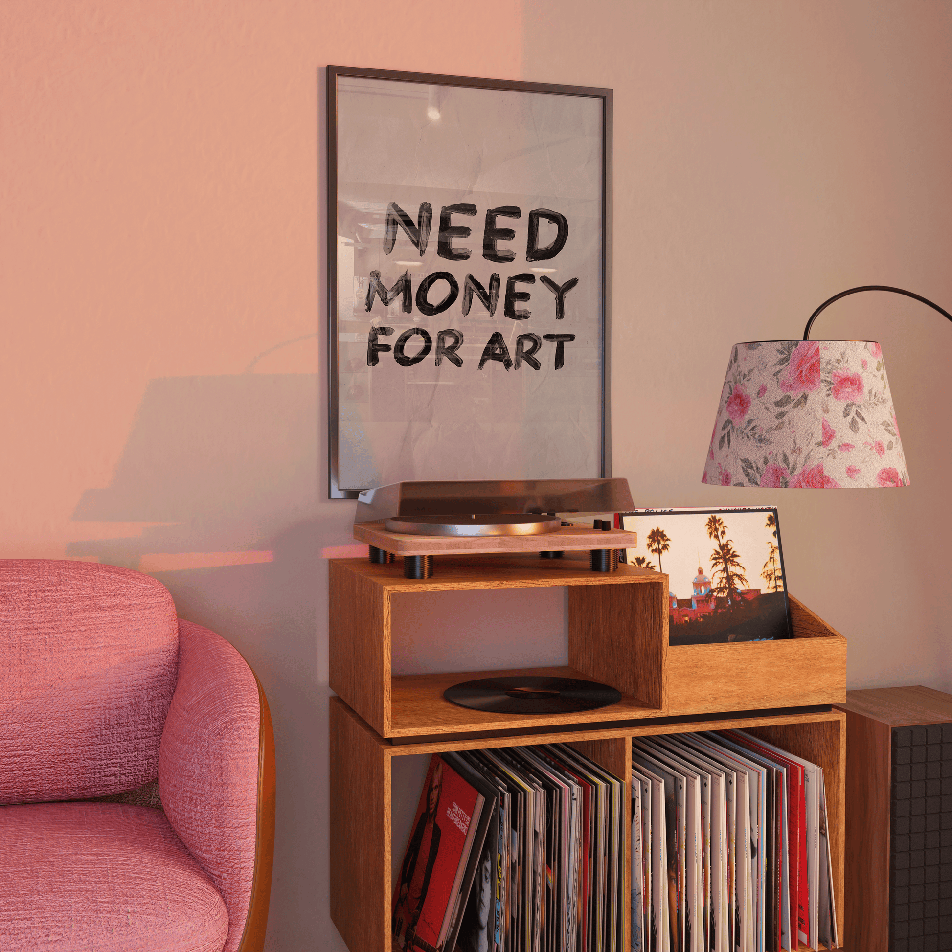 Need Money For Art Print - Refined Spaces 