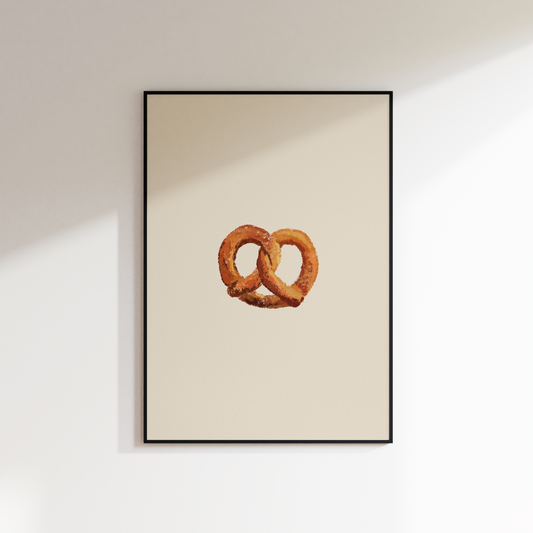 Soft Pretzel Print
