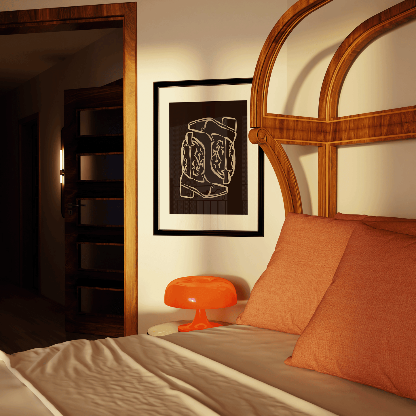 Cowboy Boots Print - Refined Spaces