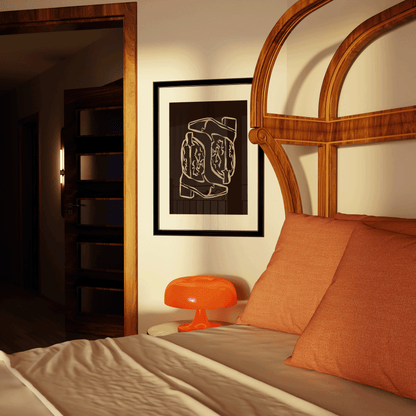 Cowboy Boots Print - Refined Spaces