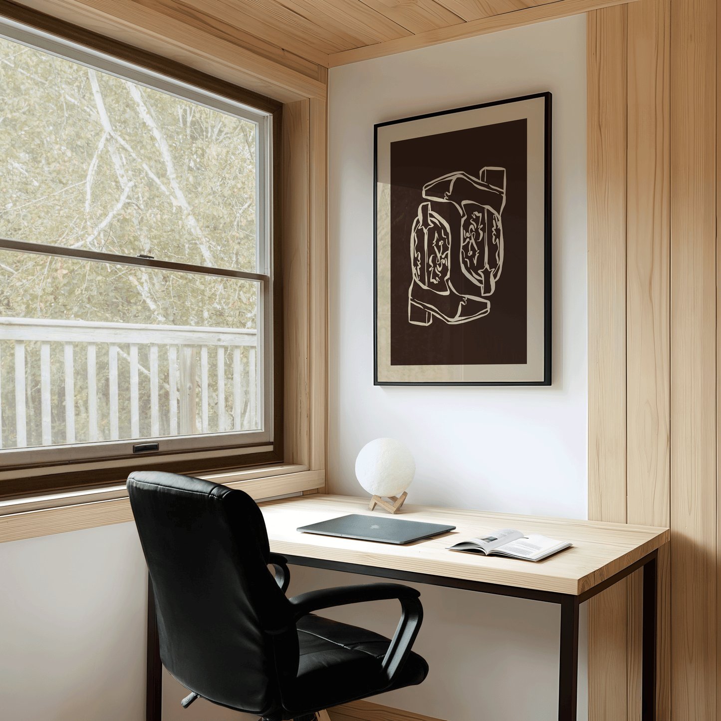 Cowboy Boots Print - Refined Spaces