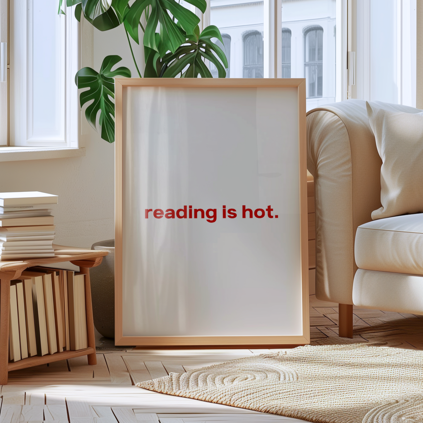 Reading Is Hot Print