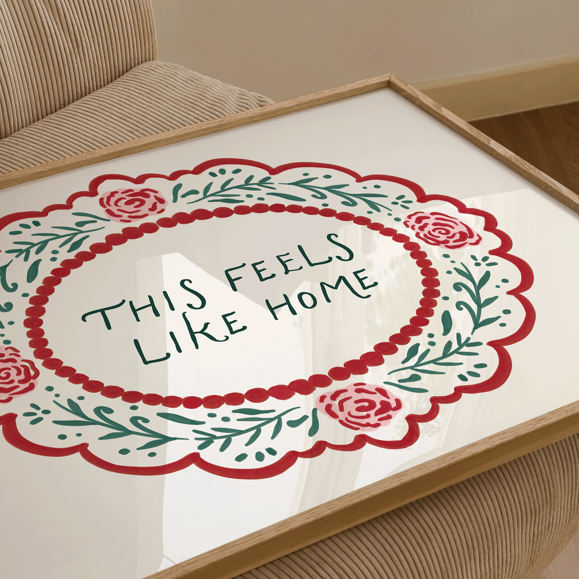 This Feels Like Home Print - Refined Spaces