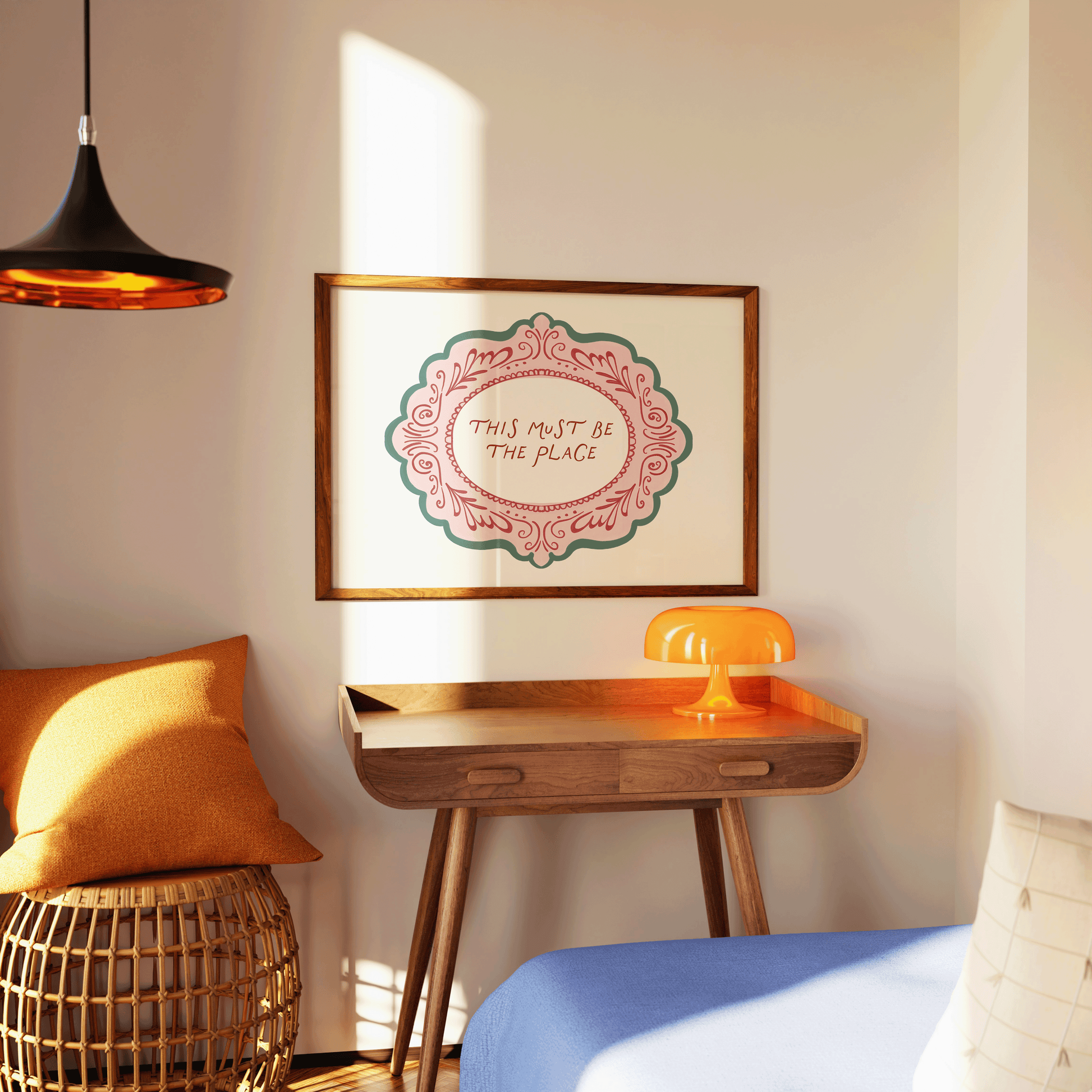 This Must Be The Place Print - Refined Spaces