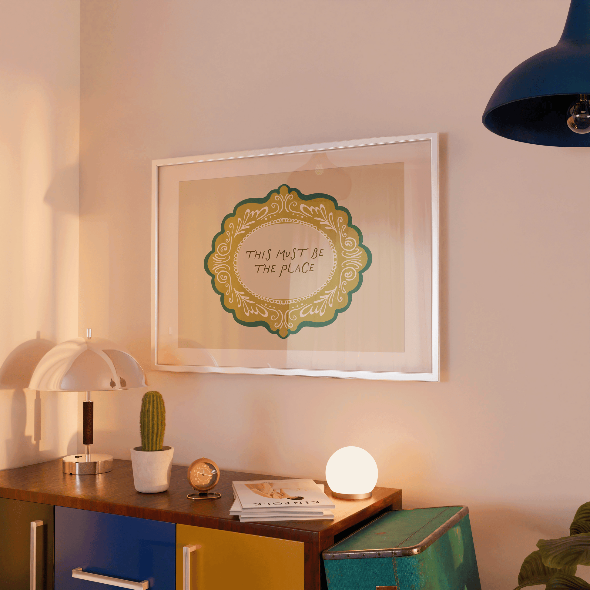 This Must Be The Place Print - Refined Spaces