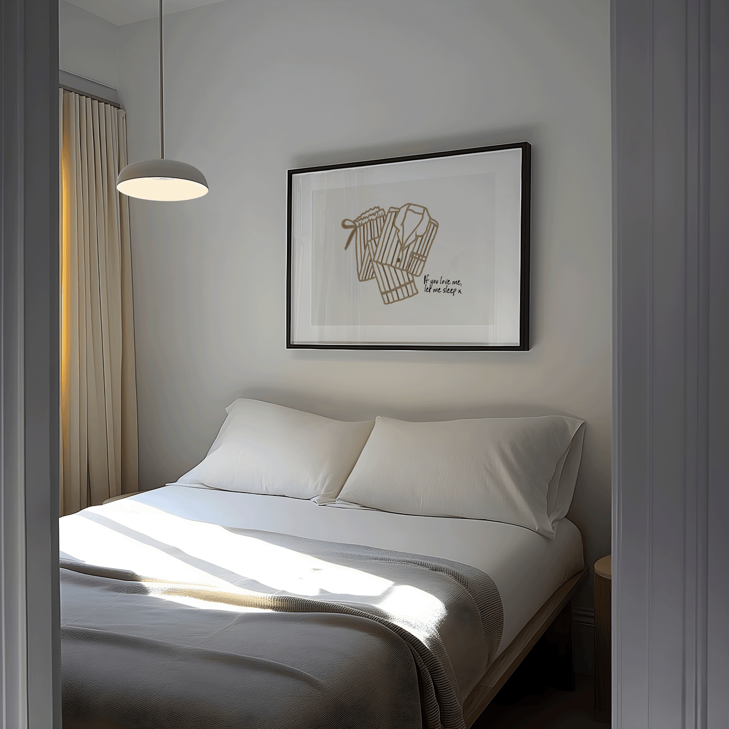 Let Me Sleep Print - Refined Spaces 