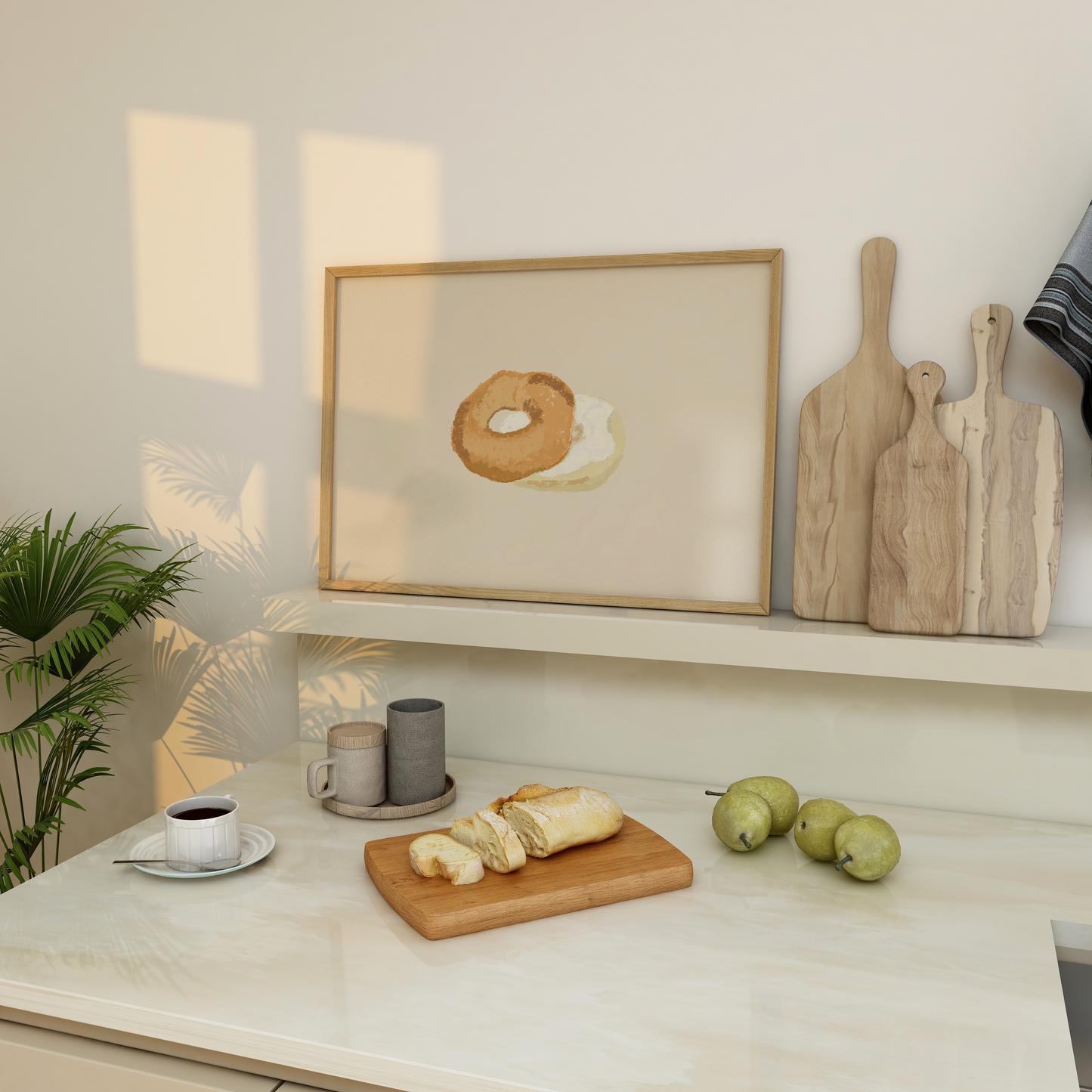 Bagel Print