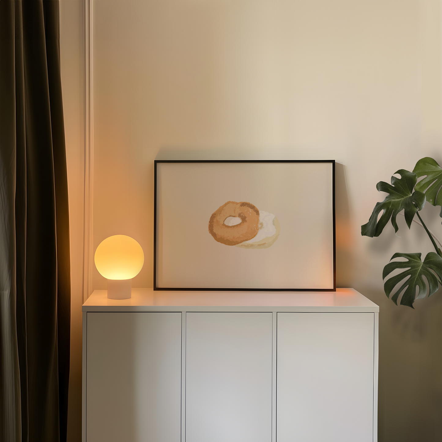 Bagel Print