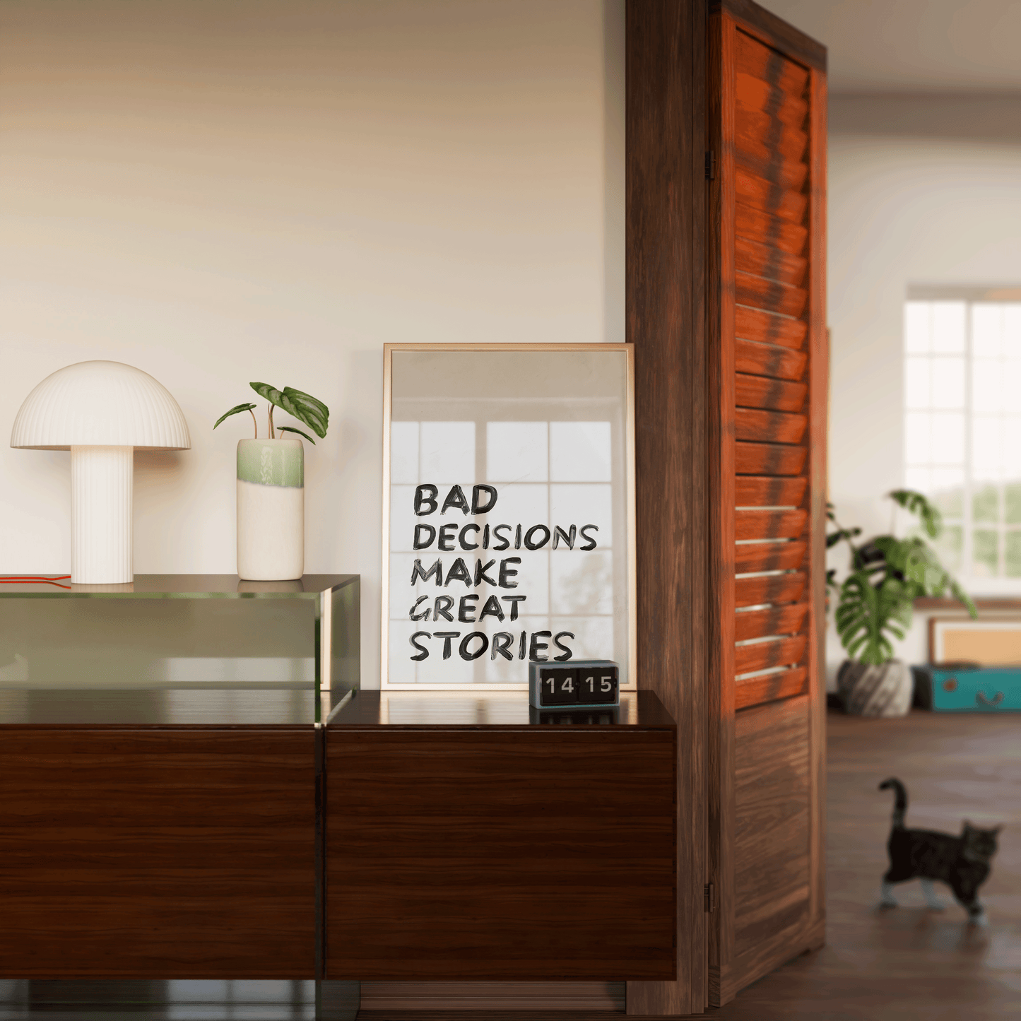 Bad Decisions Make Great Stories Print - Refined Spaces