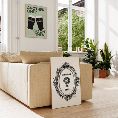 Ring for Beer Print - Refined Spaces 