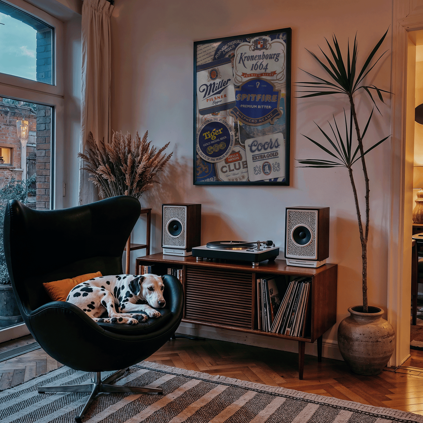 Beer Coaster Wall Art - Refined Spaces 