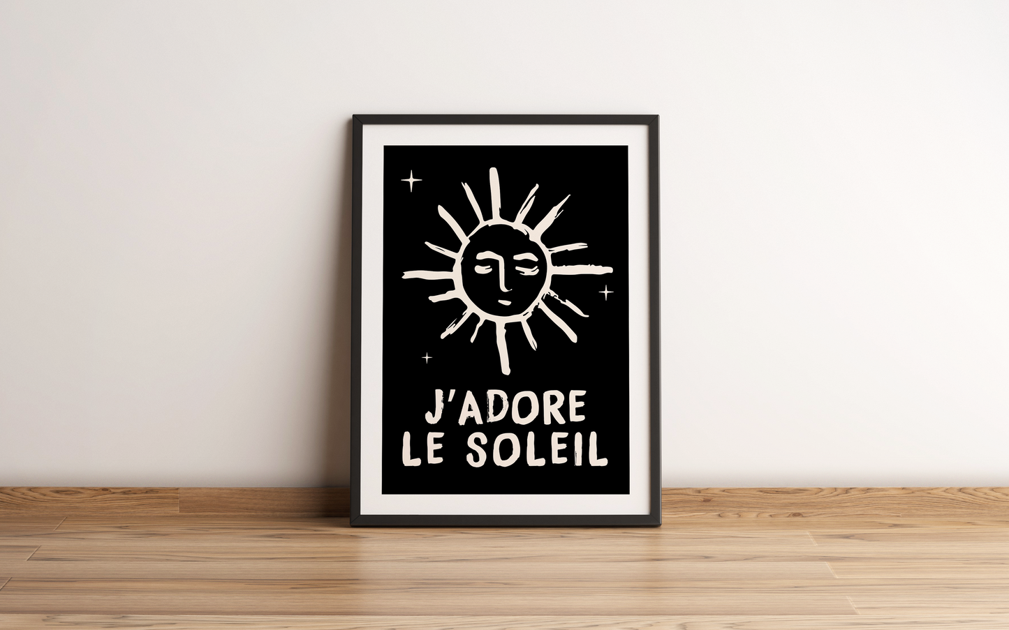 J'adore Le Soleil Print - Refined Spaces 